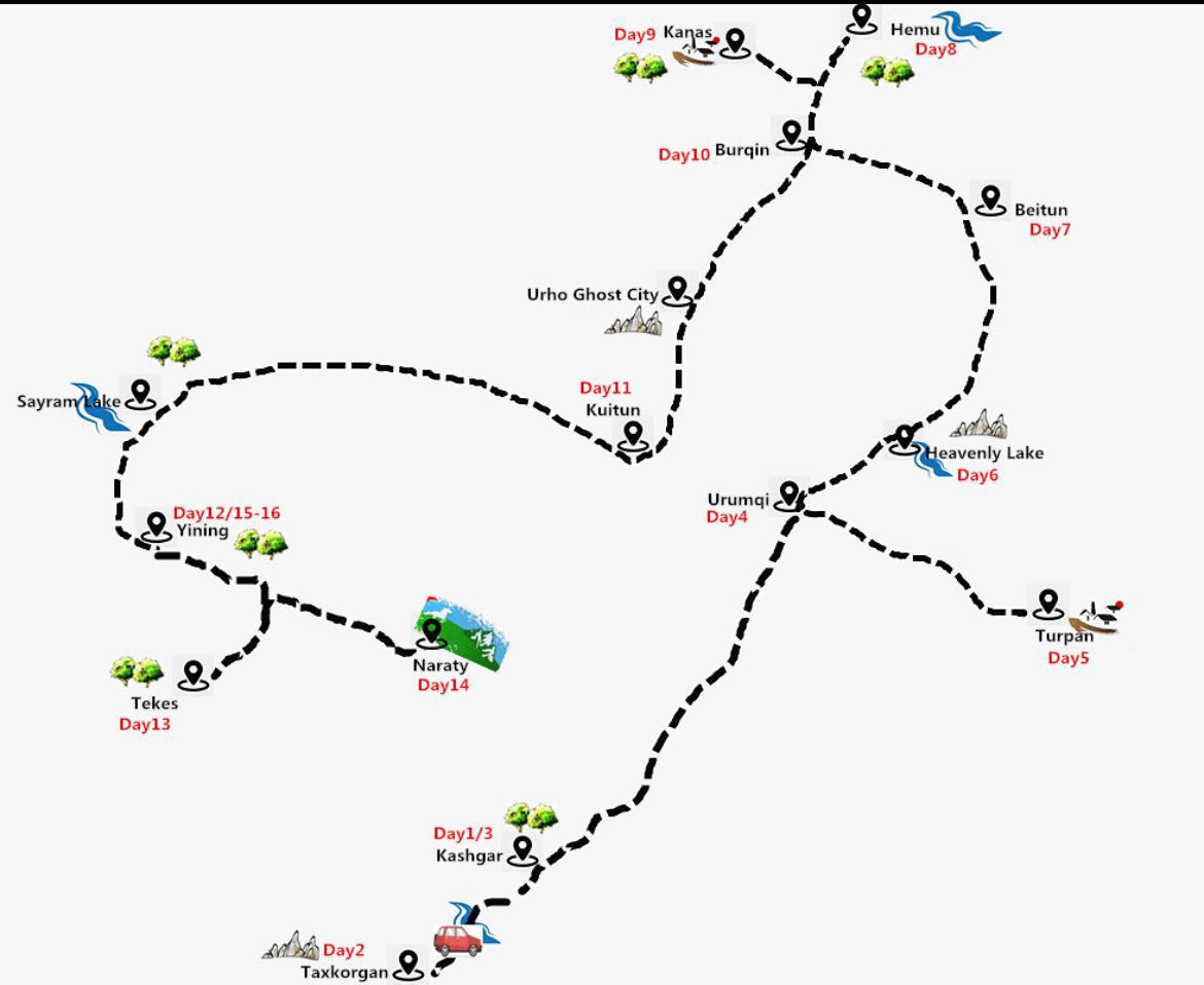 xinjiang-panoramic-map